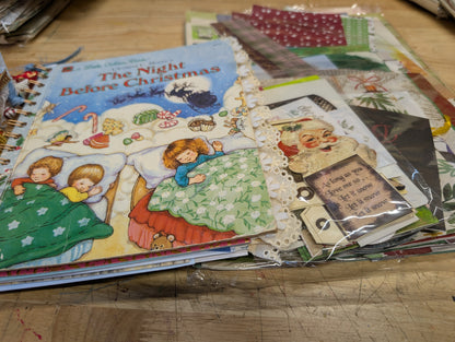 The Night Before Christmas Little Golden Book Junk Journal