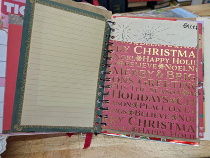 Vintage The Night Before Christmas Christmas Junk Journal