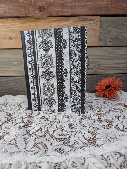 Black & White Altered Composition Book