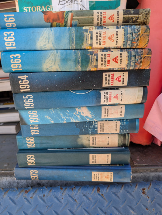 1960s The Book of Knowledge Annual - Choose your Year