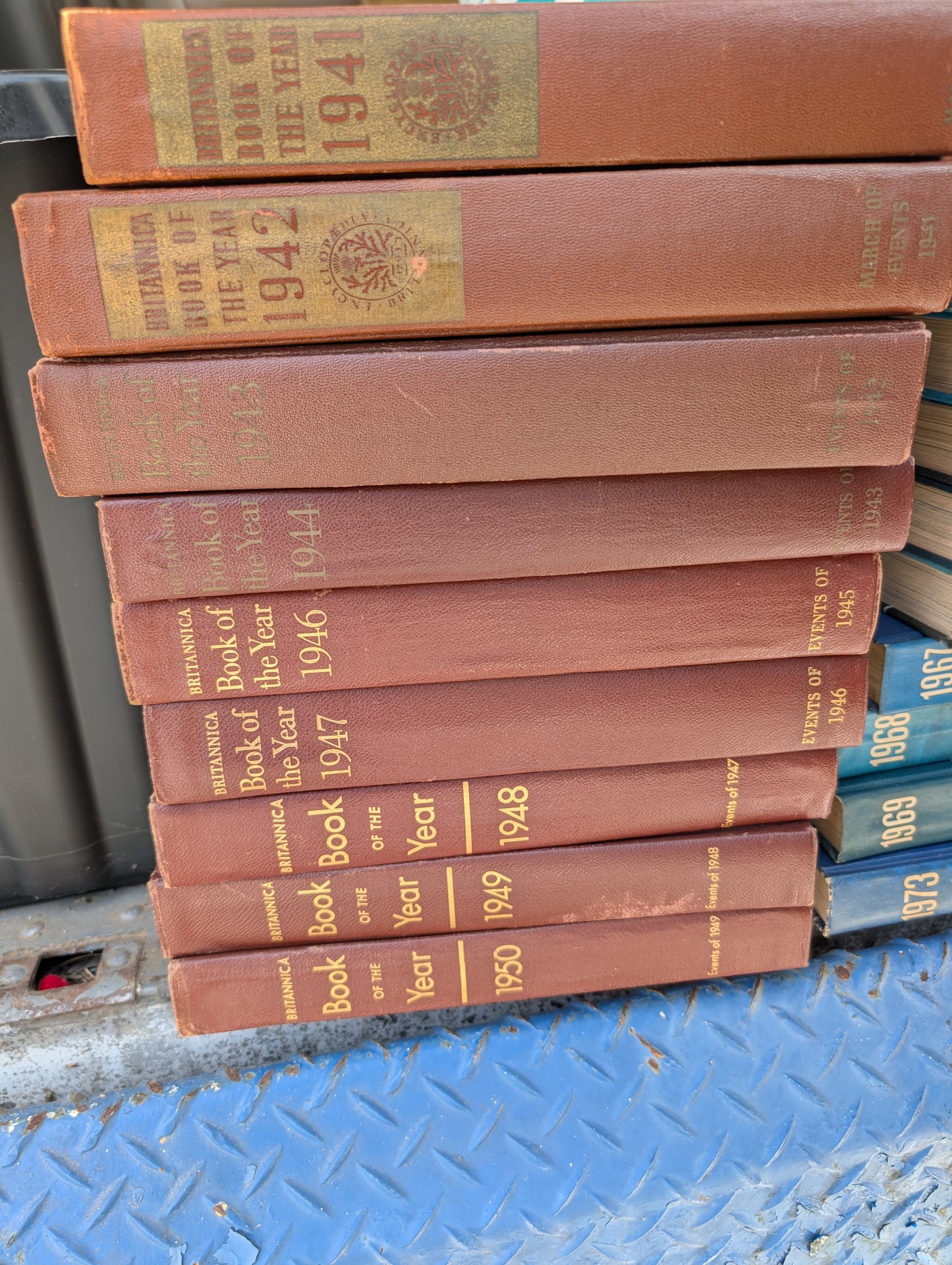 1940s Brittanica Book of the Year - Choose your Year