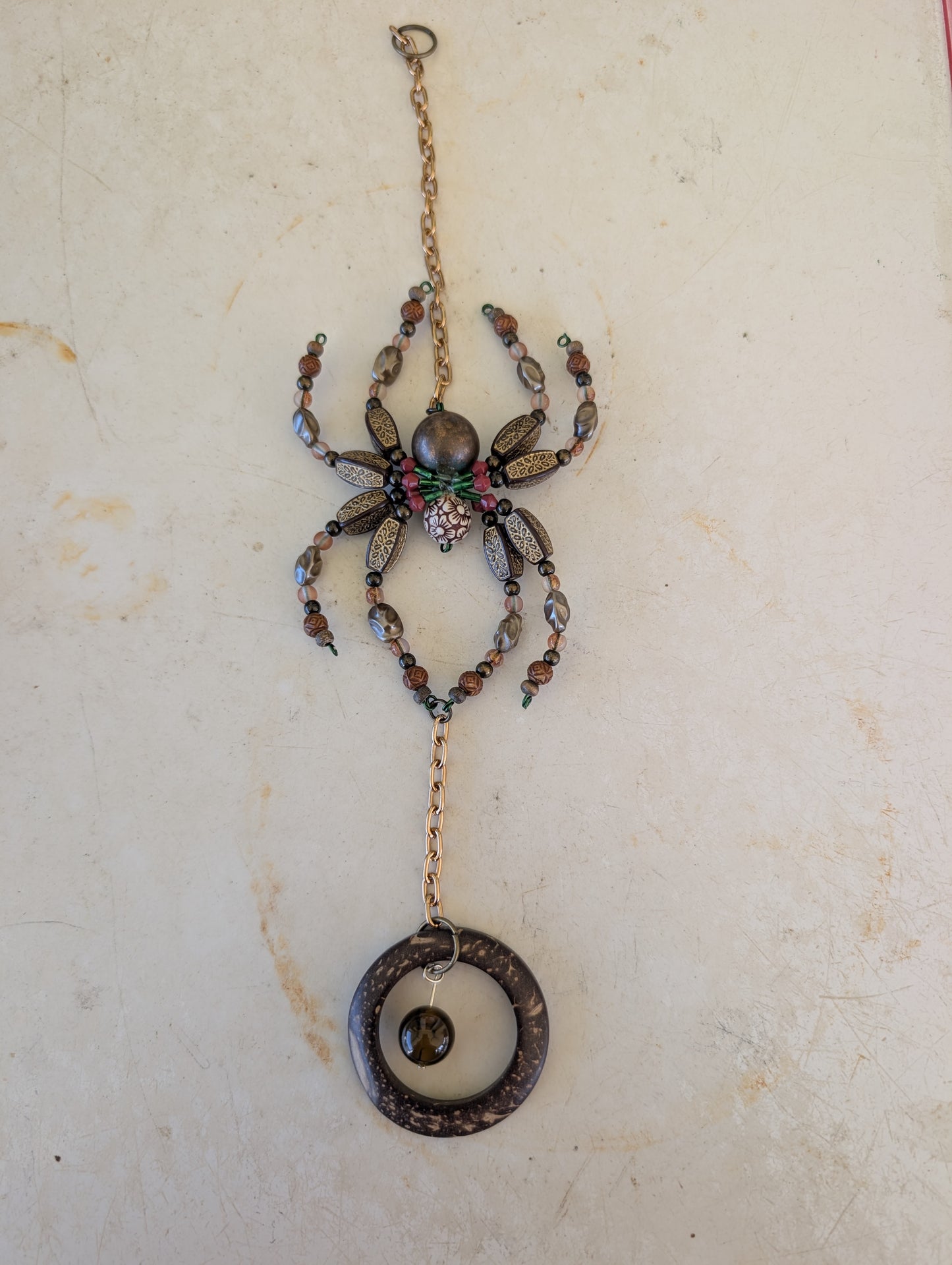 Ember - A Beaded spider