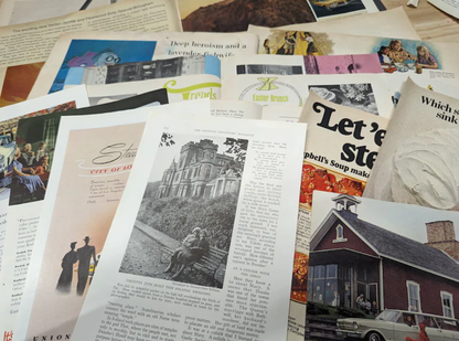 30+ Vintage and/or modern magazine page packs magazine folios collage, glue book, art journal, junk journal, mixed media