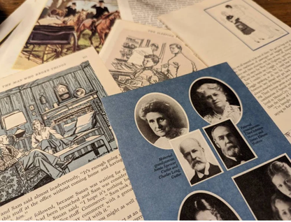 RD Image Page Packs for Collage, Ephemera Junk Journals