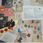 Fall Collage Kits 2 Different Sizes 50+ or 80+ pieces Autumn Collage Paper Crafts Gluebook Art Journal Junk Journal Card Making Scrapbooking