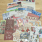80+ pieces Christmas collage pack for Christmas crafts, Christmas paper crafts, December daily kit, junk journal, art journal