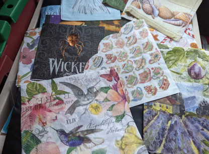 20 Decoupage Collage Paper Napkin Assortment