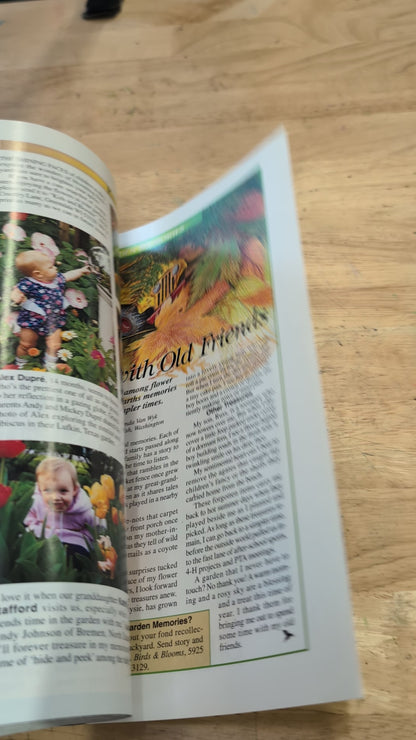 1997 birds and blooms magazine. Lot of six