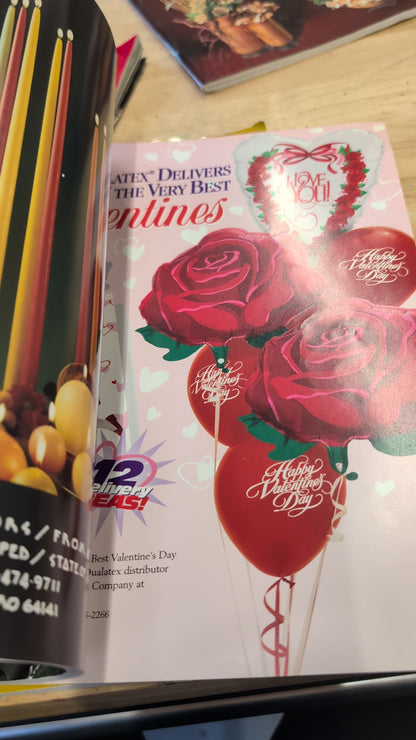 Professional floral designer magazine 1990s lot of four