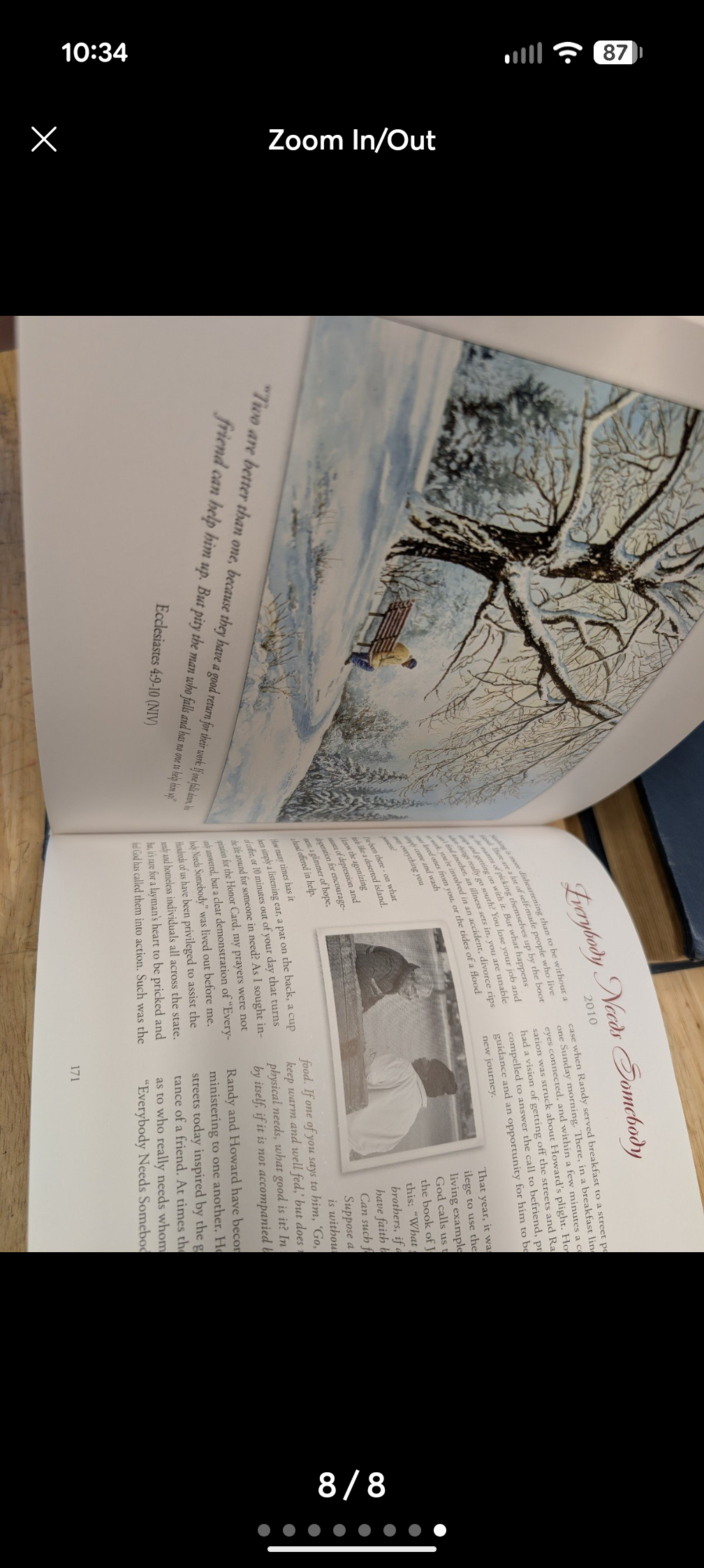 SIGNED Michael's gift by William Mangum 2013