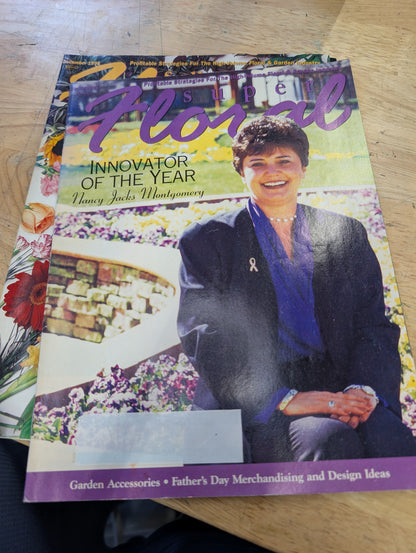Two super floral magazines December 98 April 99