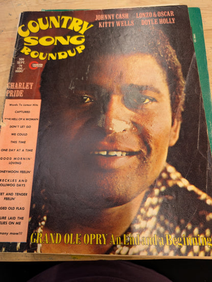 Lot of four country song Roundup magazines vintage 1960s 1970s 1980s country music magazine