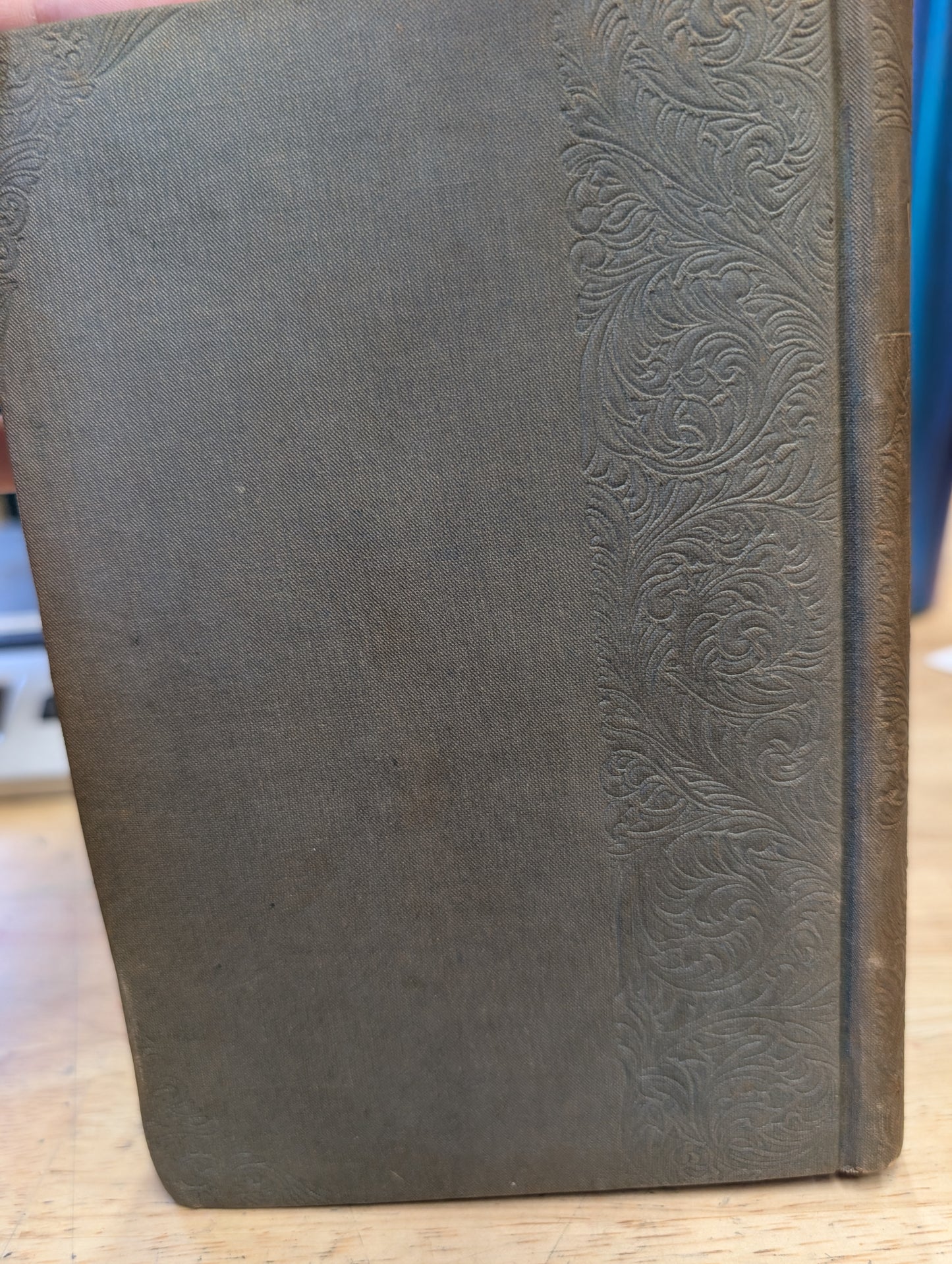 We two by Edna Lyall antique novel with embossed cover