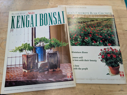 Two super floral magazines December 98 April 99
