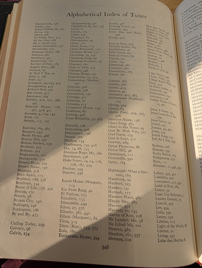 Baptist hymnal 1956 convention press vintage hymnal