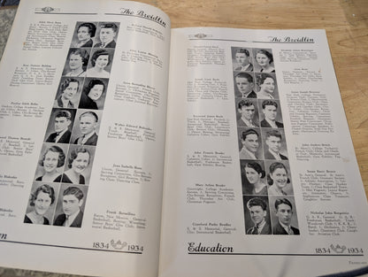 The Breidlin 1934 coughlin high School vintage yearbook Wilkes-Barre, PA