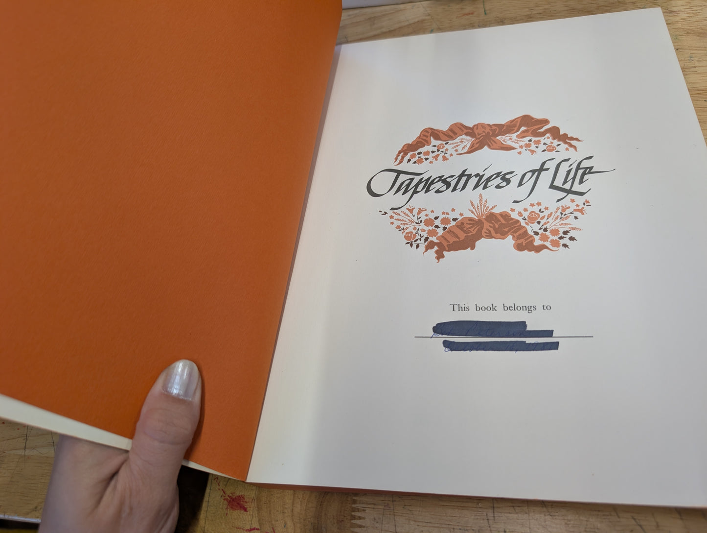 Tapestries of Life edited by Phyllis Hobe finest collection of poetry and prose illustrated with full color photographs 1974