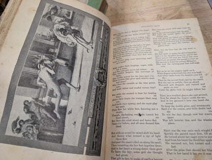 Lot of vintage grungy textbooks for junk journals, collage mixed media
