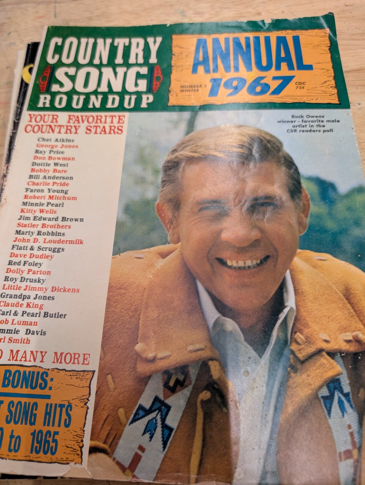Lot of four country song Roundup magazines vintage 1960s 1970s 1980s country music magazine
