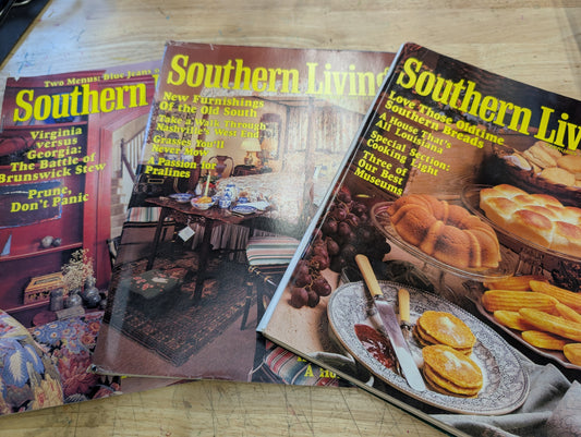 3 vintage Southern living magazines 1987 1989 1991 lot 5