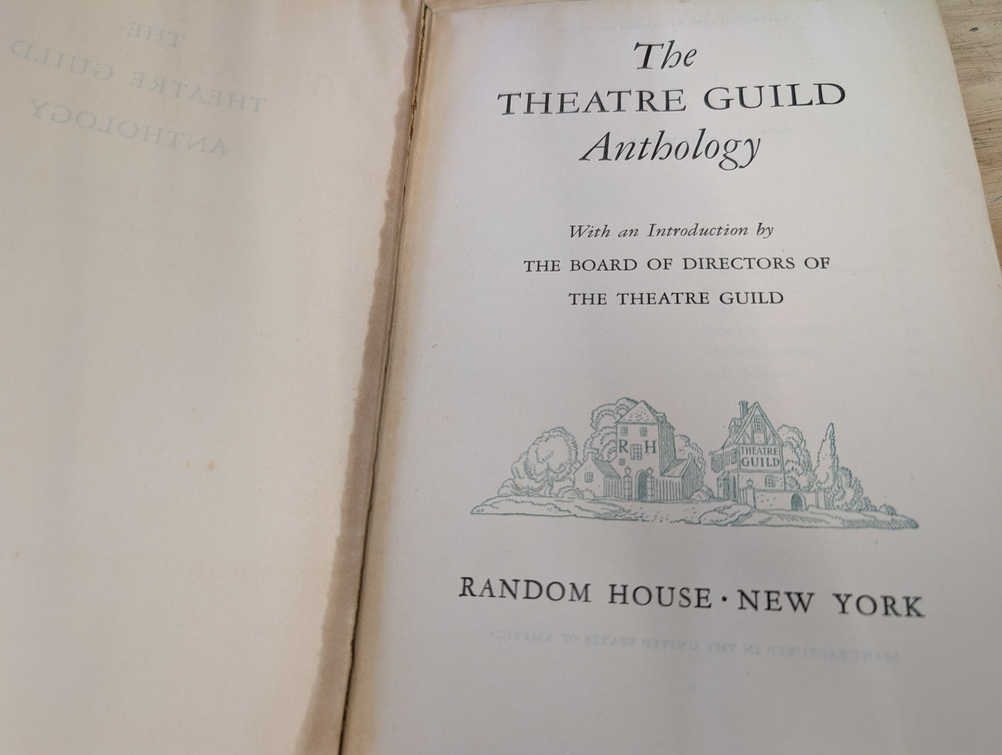 The theater guild anthology 1936