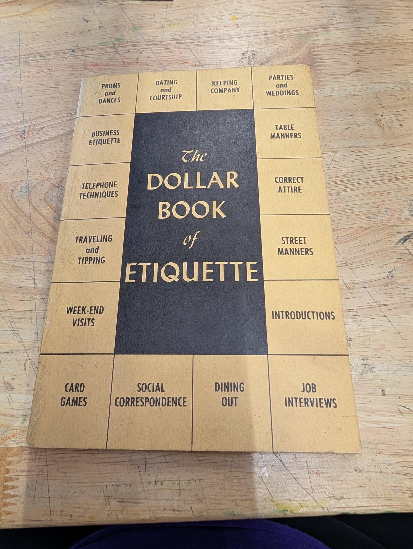 The dollar book of etiquette by WS Keating 1953 by plaza book co