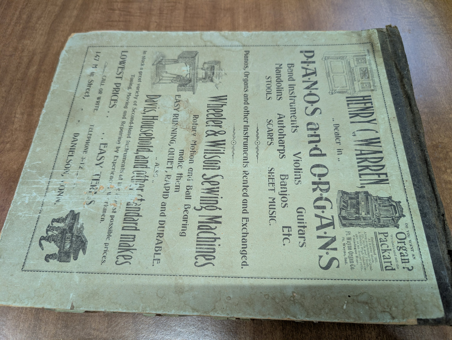 Whitney's complete instructor for The parlor organ WW Whitney 1878