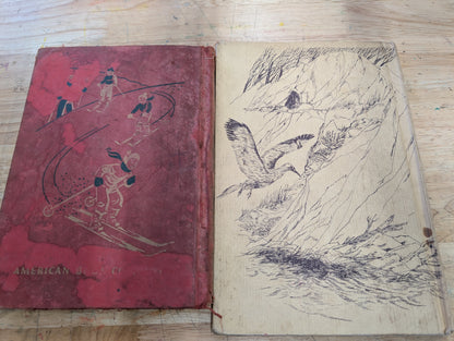 Lot of vintage grungy readers for junk journals, collage, mixed media, art journals ephemera