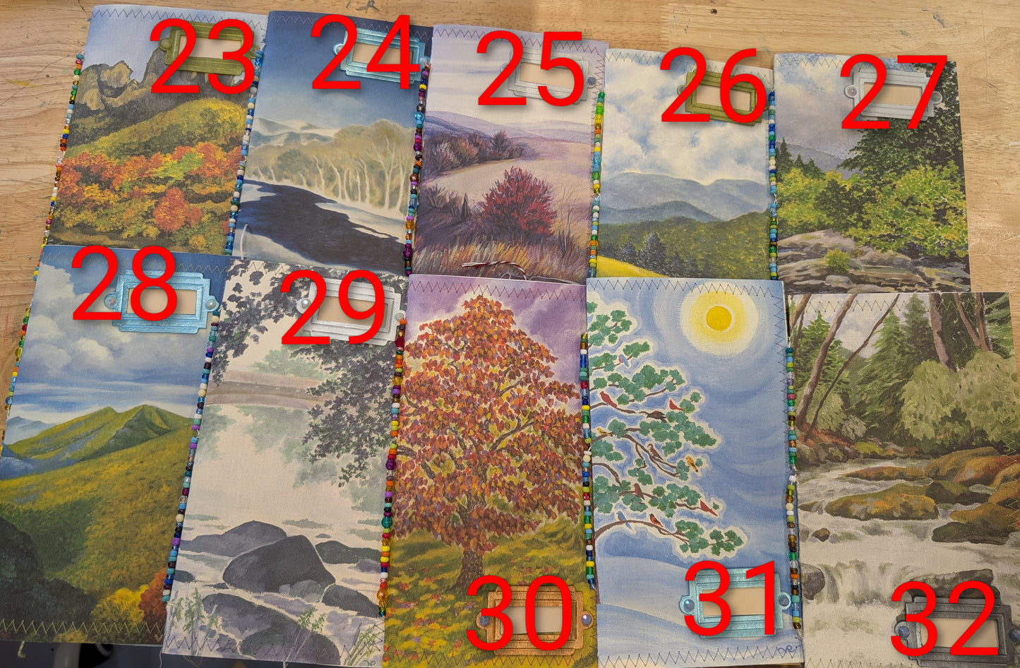 Gorgeous nature print journals. Choose your journal! Great gift!
