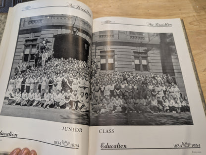 The Breidlin 1934 coughlin high School vintage yearbook Wilkes-Barre, PA