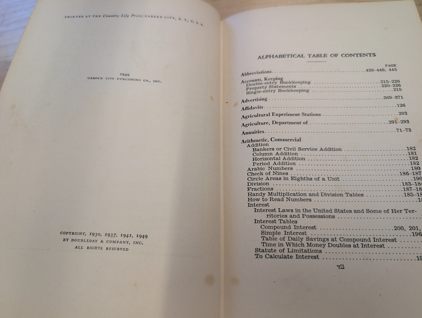 The Business encyclopedia edited by Henry Marshall 1949 Edition