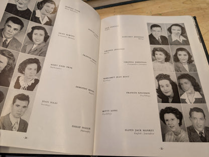 The 1946 cyclone grinnell college vintage yearbook grinnell, Iowa