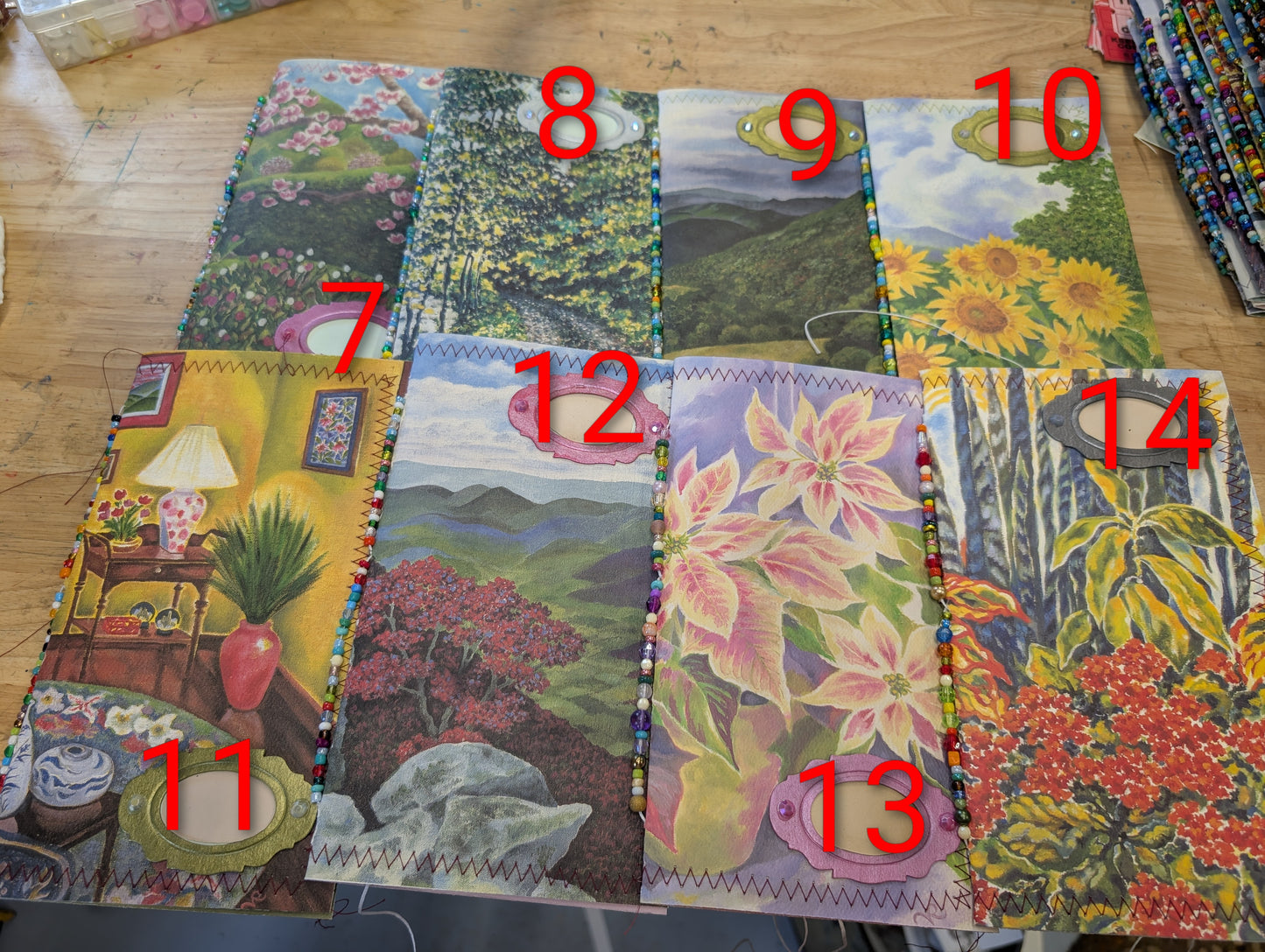 Gorgeous nature print journals. Choose your journal! Great gift!