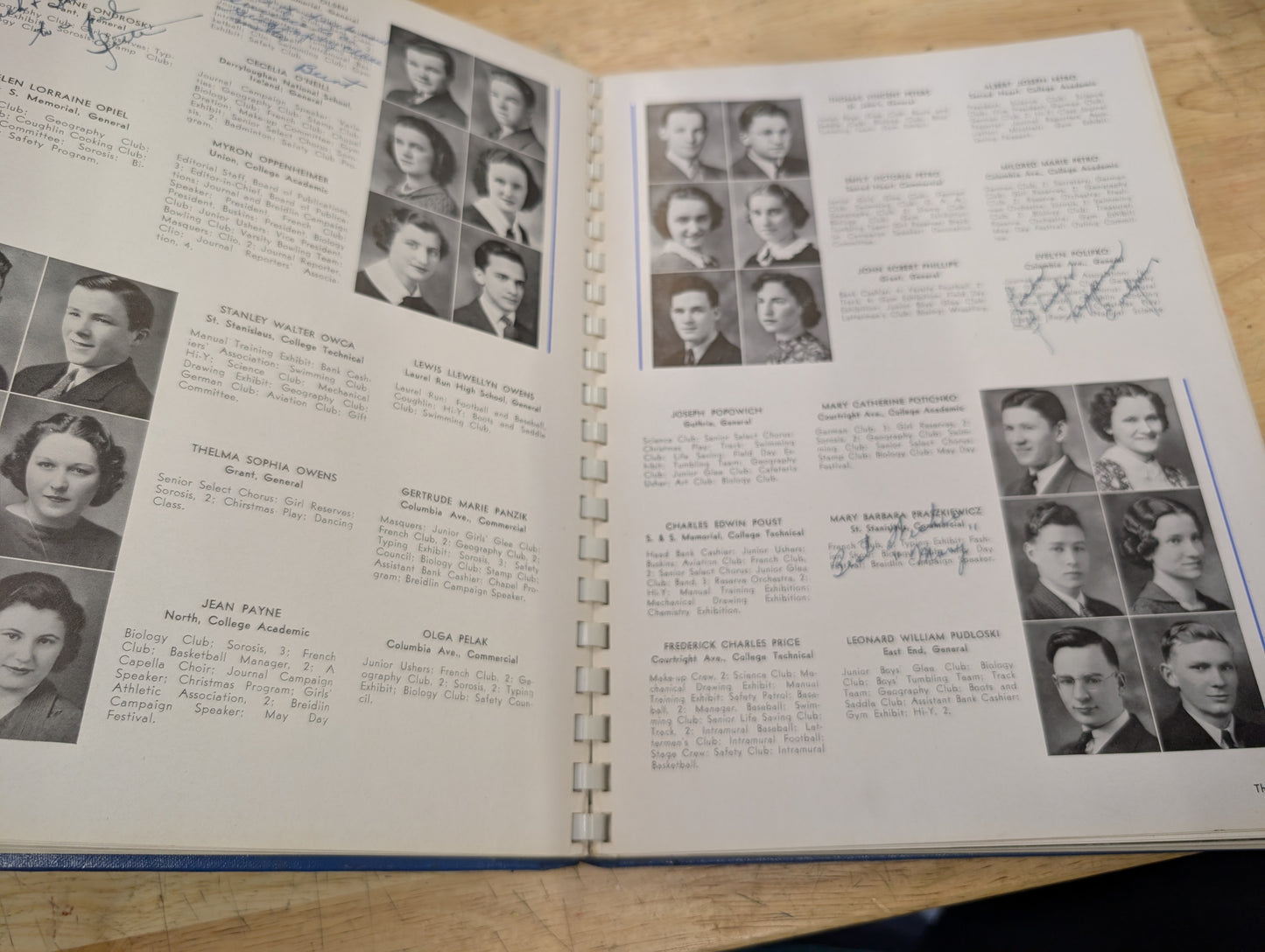 The Breidlin 1938 coughlin high School vintage yearbook Wilkes-Barre, PA