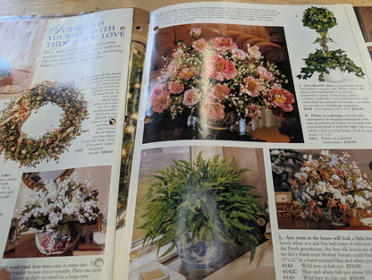 Two petals catalogs presented by Spiegel 1993-1994 special holiday editions