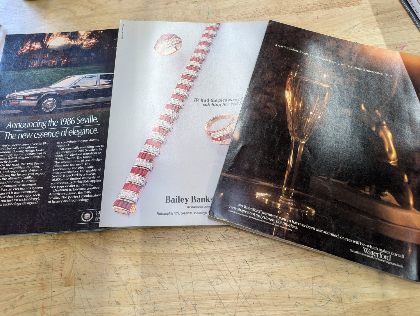 3 vintage architectural digest magazines, March, April, July 1986 lot 7