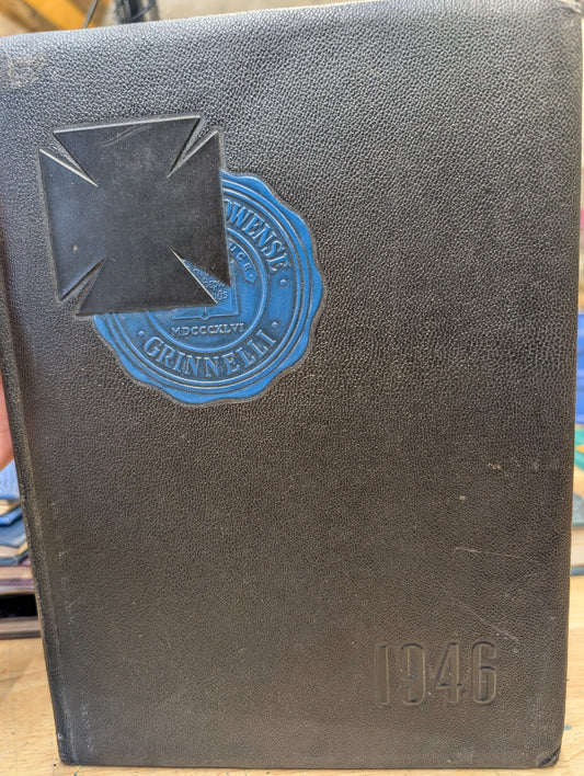 The 1946 cyclone grinnell college vintage yearbook grinnell, Iowa