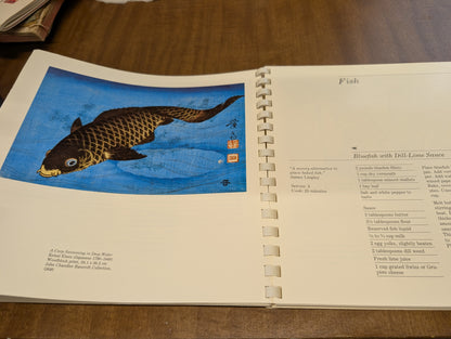 The cookbook II Worcester Art museum 1985 vintage collectible cookbook