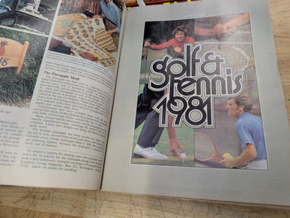 Two vintage Southern living magazines February and November 1981 lot 1