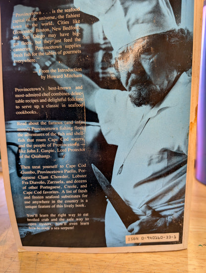 Provincetown seafood cookbook Howard mitcham 1986