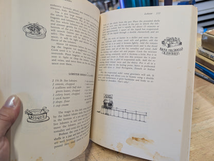 Provincetown seafood cookbook Howard mitcham 1986