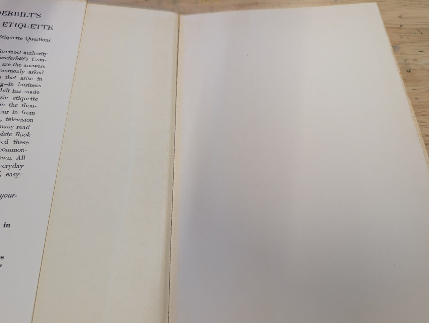 Everyday etiquette by Amy Vanderbilt answers to today's etiquette questions 1956 illustrations by Andy Warhol