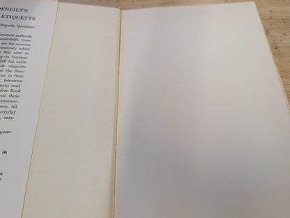Everyday etiquette by Amy Vanderbilt answers to today's etiquette questions 1956 illustrations by Andy Warhol