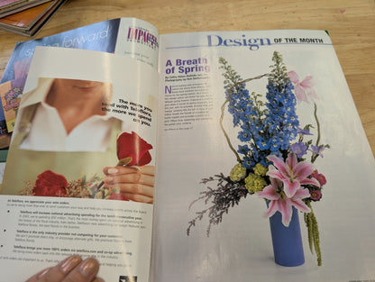 Lot of four flowers& magazine 2003. 2004, 2005