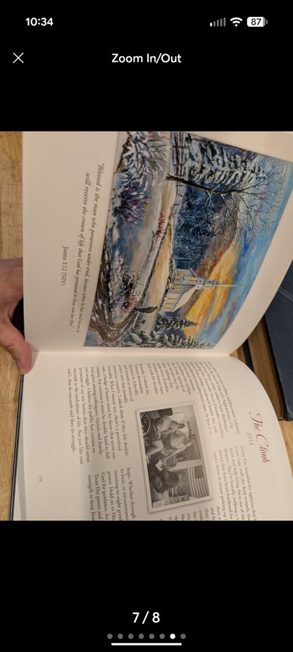 SIGNED Michael's gift by William Mangum 2013