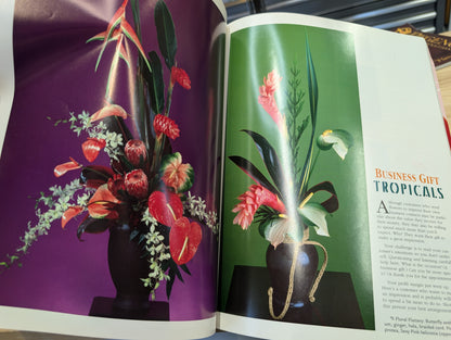 Professional floral designer magazine 1990s lot of four