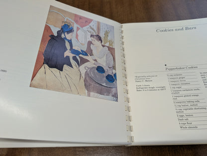 The cookbook II Worcester Art museum 1985 vintage collectible cookbook