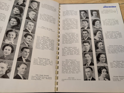 The Breidlin 1937 coughlin high School vintage yearbook Wilkes-Barre, PA