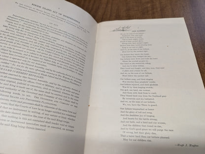 Rhode Island Independence Day 8th annual program for patriotic exercises in schools 1916