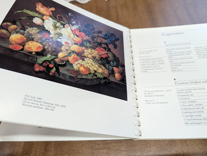 The cookbook II Worcester Art museum 1985 vintage collectible cookbook